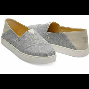 MENS colorblock suede TOMS